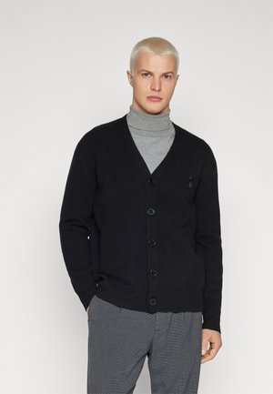 Maline LS Knit Long Cardigan Black