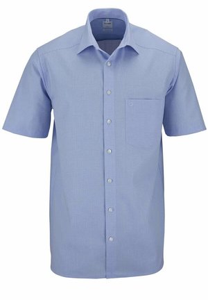 OLYMP, LUXOR COMFORT FIT HALBARM NEW KENT KRAGEN KARO HELLBL - Overhemd - hellblau