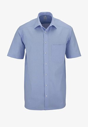 OLYMP, LUXOR COMFORT FIT HALBARM NEW KENT KRAGEN KARO HELLBL - Overhemd - hellblau