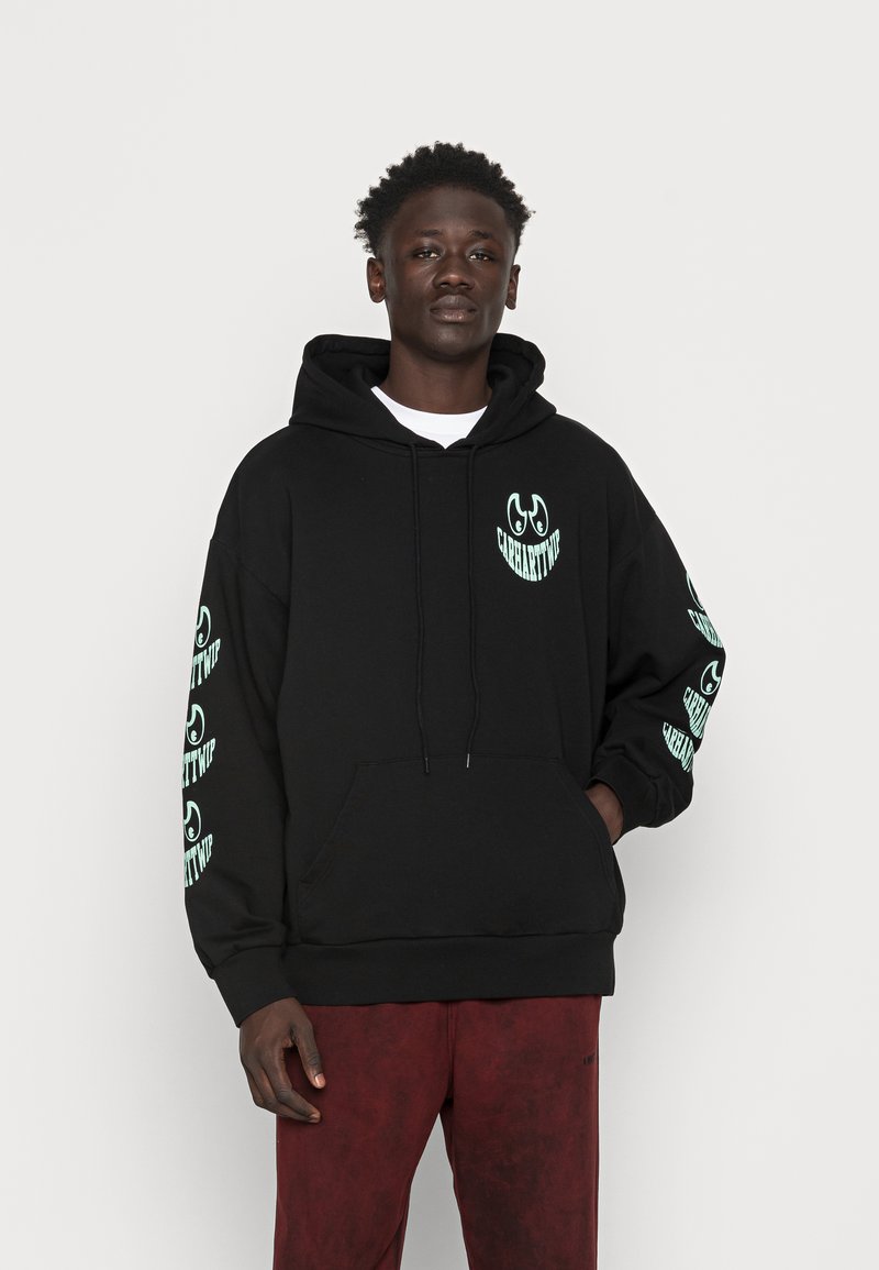 Herren Kapuzenpullover | Carhartt WIP HOODED GRIN Sweatshirt black/schwarz - KY68073 Herren Kapuzenpullover | Carhartt WIP HOODED GRIN Sweatshirt black/schwarz - KY68073