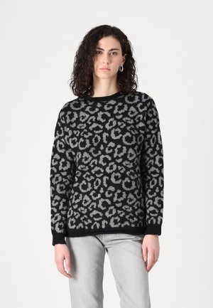 ONLJADE PULLOVER  - Trui - black/medium grey