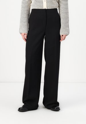 JDYLOREEN STRAIGHT PANT - Trousers - black