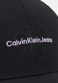 Calvin Klein Jeans MONO LOGO - Naģene - black/pastel lilac