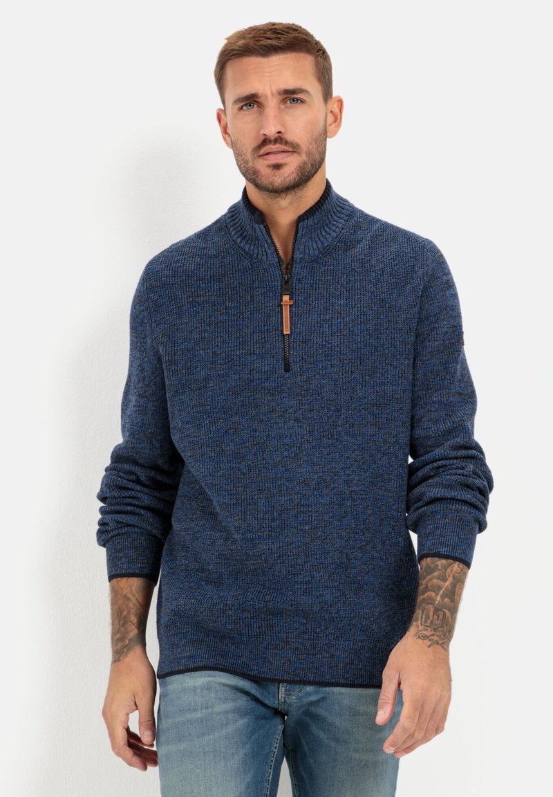 camel active - TROYER - Jumper - true blue, Enlarge