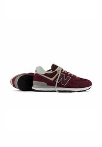 New Balance 574  - Trainers - burgundy white
