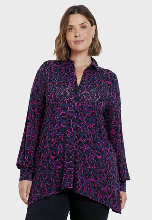 LEOPARD  HANKY HEM  - Chemisier - pink