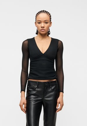 BARE STRAPLESS SWEETHEART - Topper langermet - black