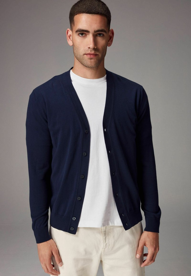 Next REGULAR FIT - Kardigán - navy blue
