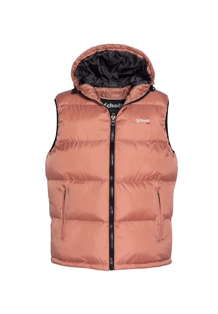 Schott Bodywarmer zalmroze