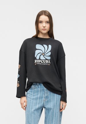 PACIFIC COAST HERITAGE TEE - Μπλούζα με μακριά μανίκια - washed black