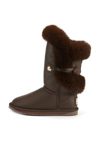 NORDIC SHORT - Boots à talons - brown