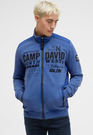 Zip-up sweatshirt - flight blue