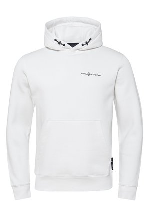 LOGO BOWMAN - Kapuzenpullover - storm white