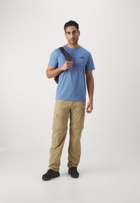The North Face M SS SIMPLE DOME TEE - Tekninen t-paita - indigo stone