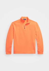 ESTATE RIB QUARTER ZIP PULLOVER - Strikkegenser - spring melon