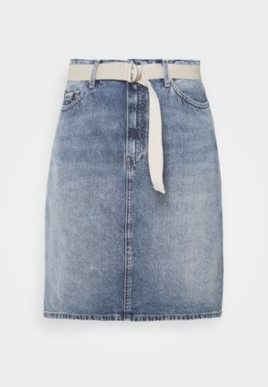 Jeansrock - blue denim
