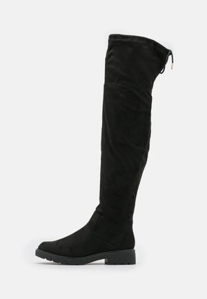 Over-the-knee boots - black