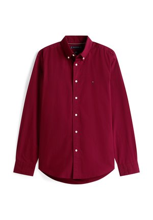 Tommy Hilfiger, FLEX SOLID SHIRT CORE ESSENTIALS - Overhemd - deep rouge
