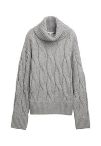 TOM TAILOR Trui - medium silver grey melange/grijs - Zalando.be