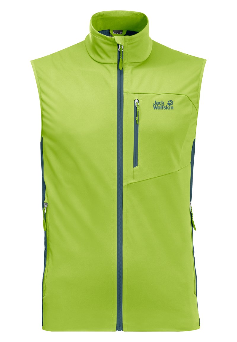 Jack Wolfskin Bodywarmer groen