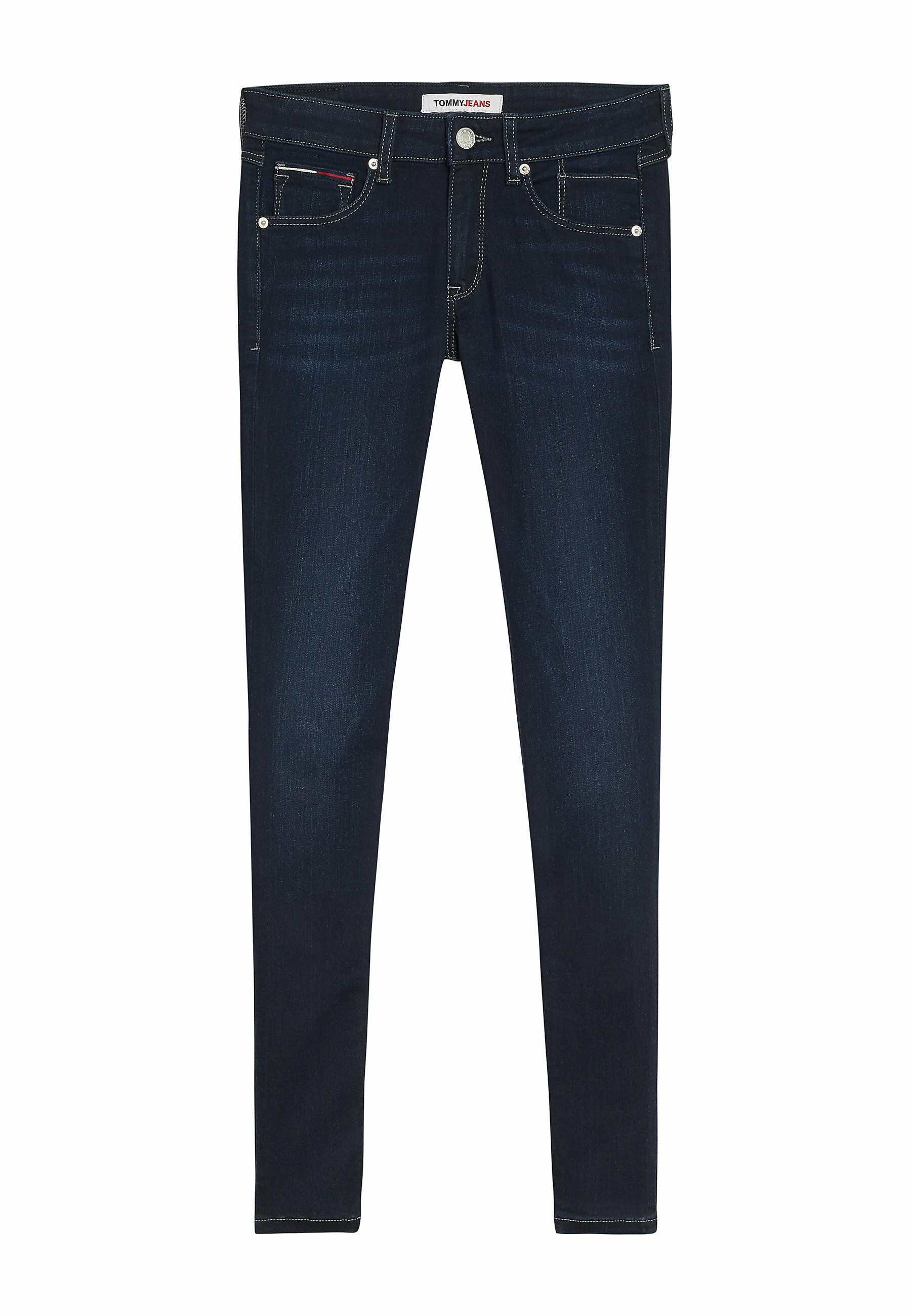 Tommy Jeans RISE - Jeans Skinny Fit - black denim/nero denim - Zalando.it