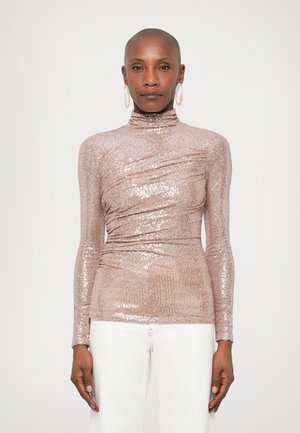 MALIA - Topper langermet - sandstone