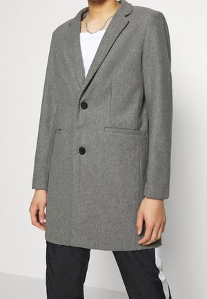 Mantel - mottled light grey