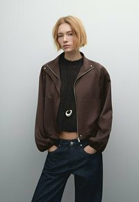 Massimo Dutti - Blazer - dark brown Thumbnail Image 1