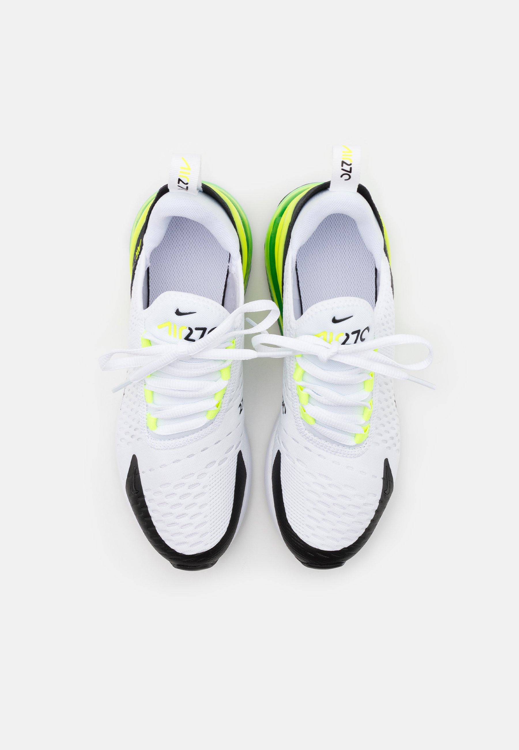 Nike Sportswear AIR MAX 270 UNISEX - Trainers - white/black/volt/white -  Zalando.de