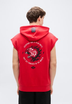 VENUM X MIKE TYSON HOODIES  - Φούτερ με κουκούλα - red/black
