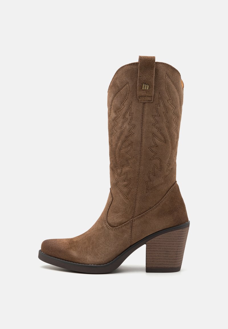 mtng TIJUANA - Bottes de cowboy / motard - brown/white