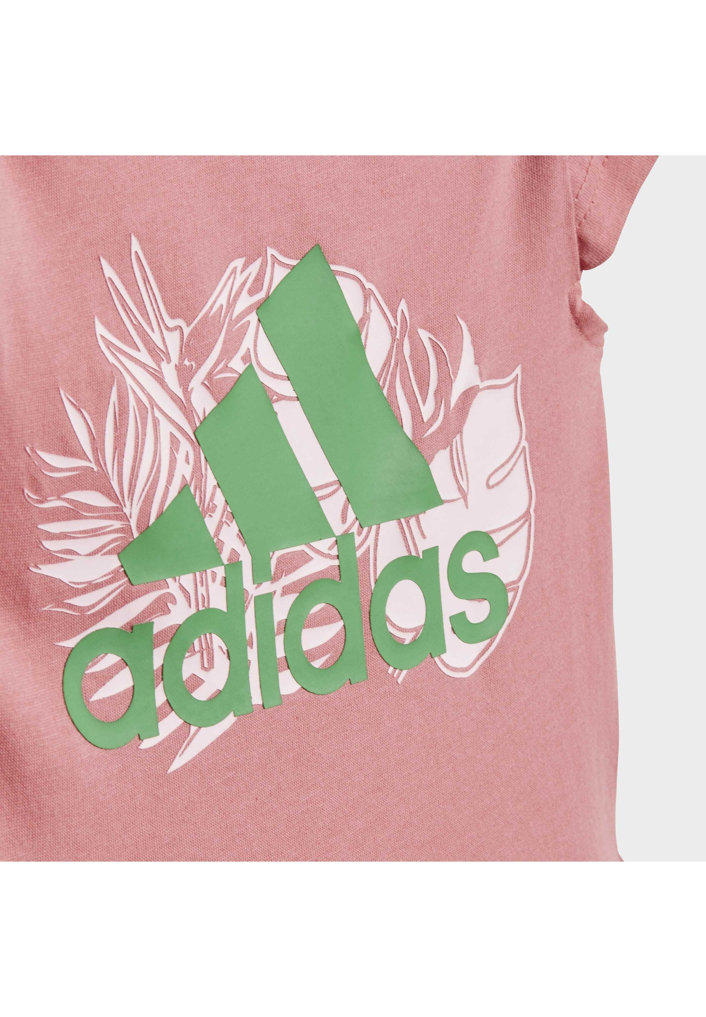robe adidas rose clair