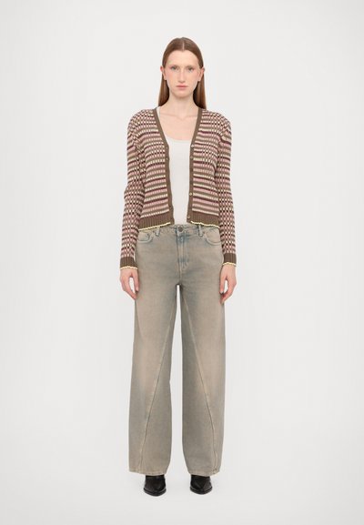 PS Paul Smith CARDIGAN BUTTON THRU - Gilet - green