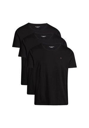 SIGNATURE 3 PACK - Maglietta intima - black black black