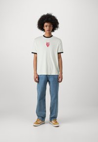 Quiksilver MERCURY RINGER TEE UNISEX - Triko s potiskem - snow white