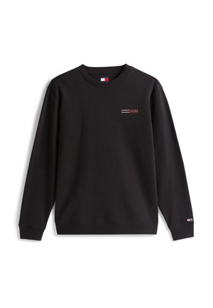 Tommy Jeans ENTRY GRAPHIC CREW - Sportinis megztinis - black
