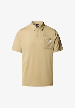 The North Face M NEW TANKEN POLO - Polotričko - khaki stone