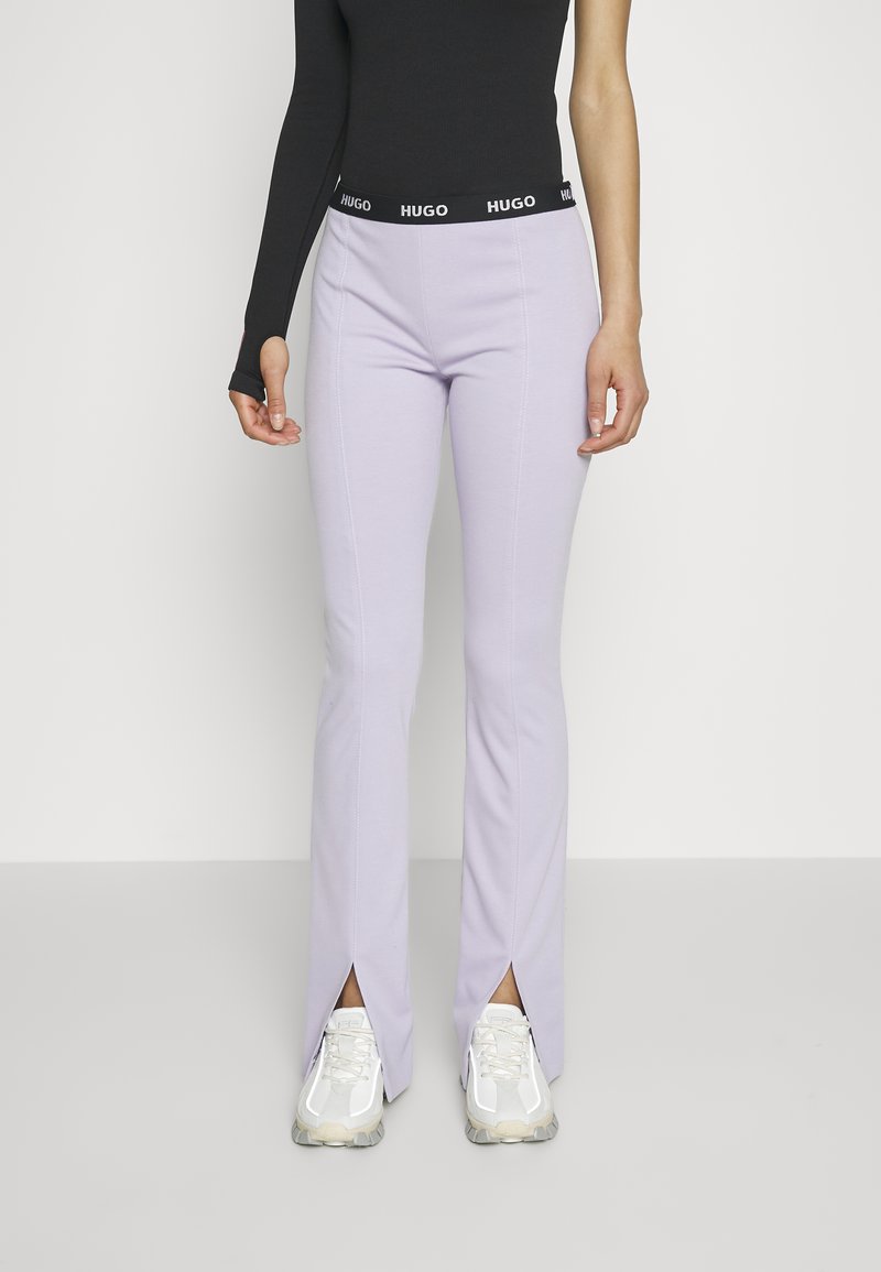 HUGO HASKANNA - Pantalon classique - light/pastel purple
