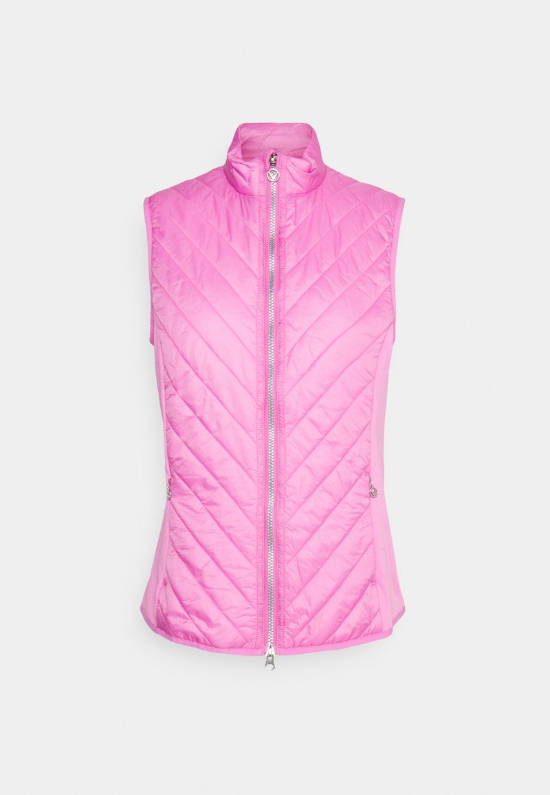 Callaway LIGHTWEIGHT QUILTED VEST Weste pink sunset/pink Zalando.at