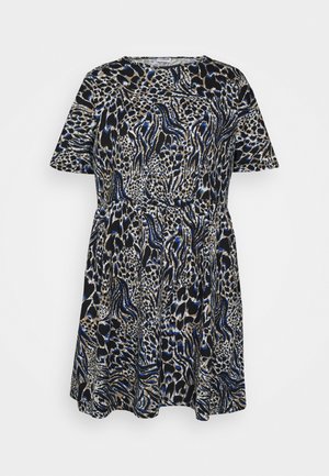 NMANNA SHORT DRESS - Vestido de dia - black