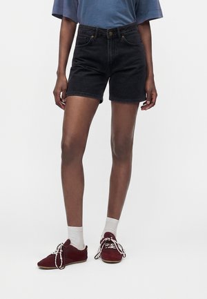 Pepe Jeans, MARY DESTROY - Kratke hlače od trapera - black denim