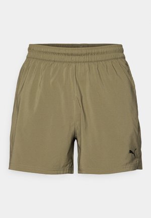 Puma ESSENTIALS SHORT - Korte sportsbukser - loden green