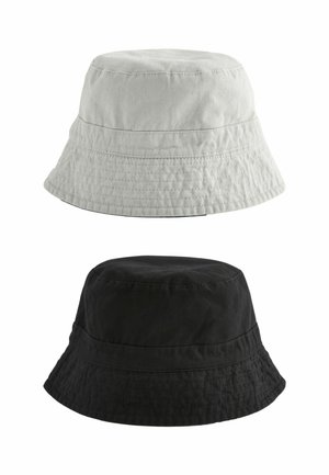 REVERSIBLE BUCKET-REGULAR FIT 2 PACK - Klobouk - black grey