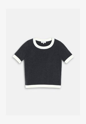 Luisa Spagnoli, CASILDA - T-shirt basic - grigio melange-panna