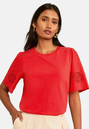 Love & Roses, - T-shirt z nadrukiem