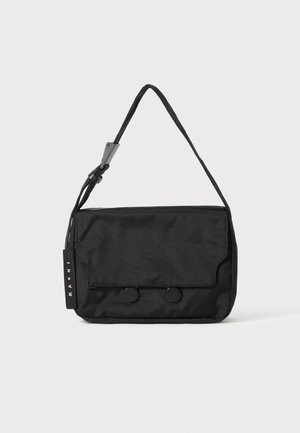MESSENGER UNISEX - Skuldertasker - black