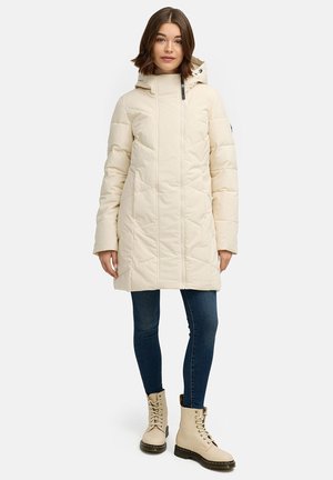 Ragwear PEVILLA - Vinterfrakke - ecru