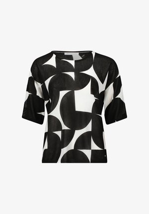 Betty & Co, T-shirts print - schwarz weiß