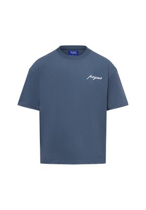 Basic T-shirt - blau