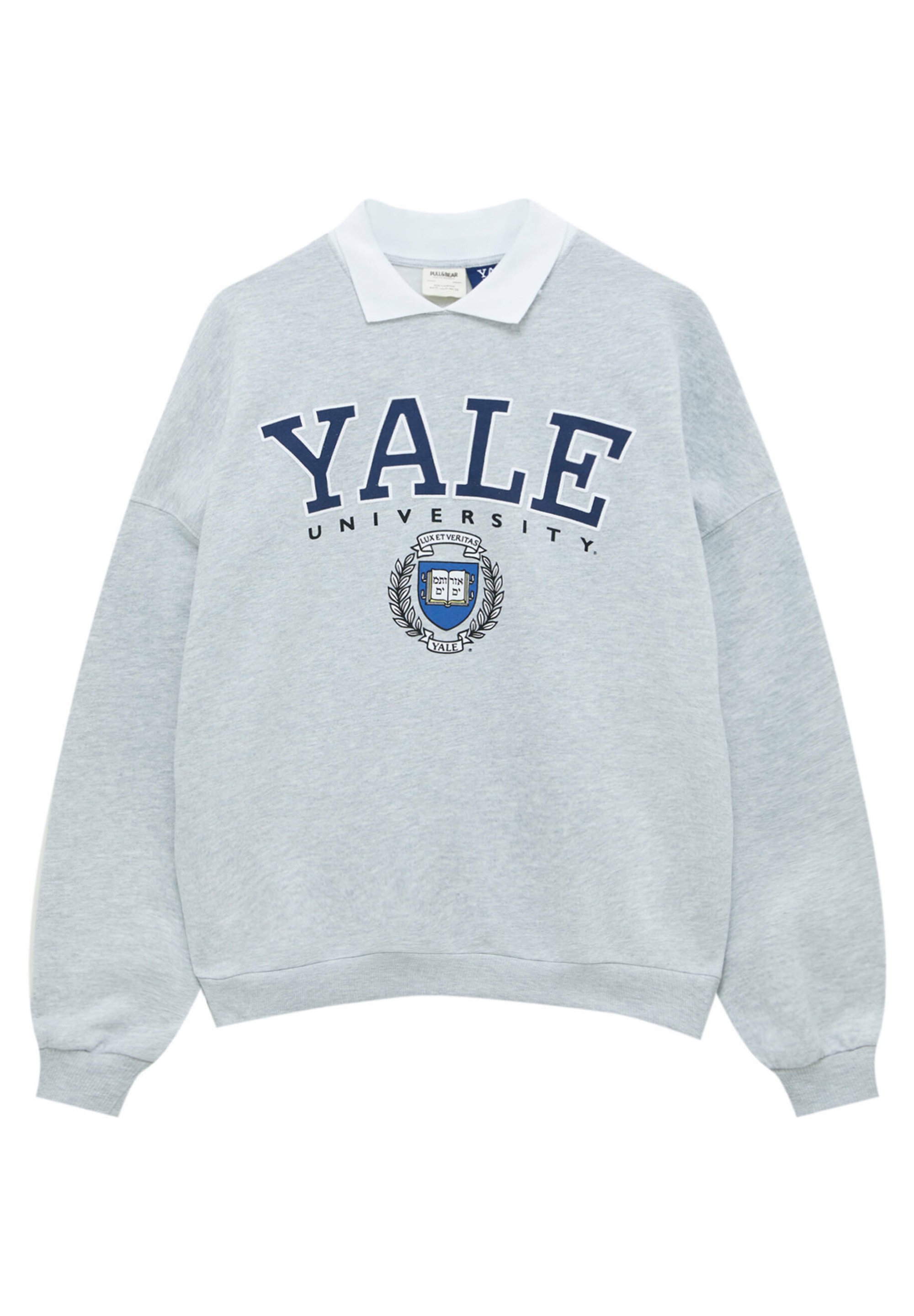 PULL\u0026BEAR YALE - Sweatshirt - light 